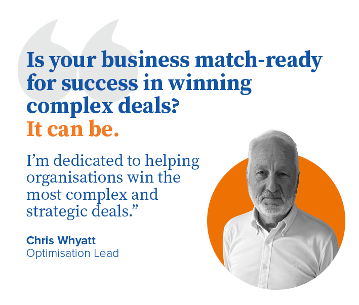 Optimisation_Quote_Chris Bridgehead Optimisation Lead Chris Whyatt