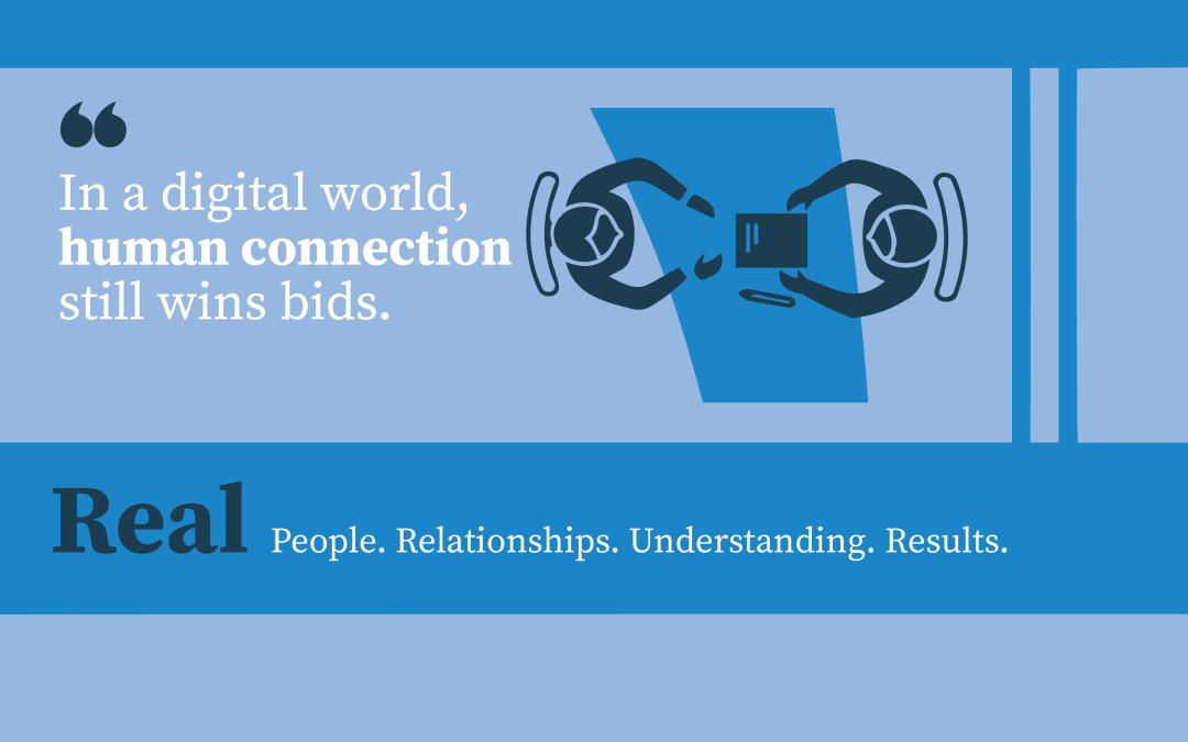Beyond the keyboard: why human connection still wins bids